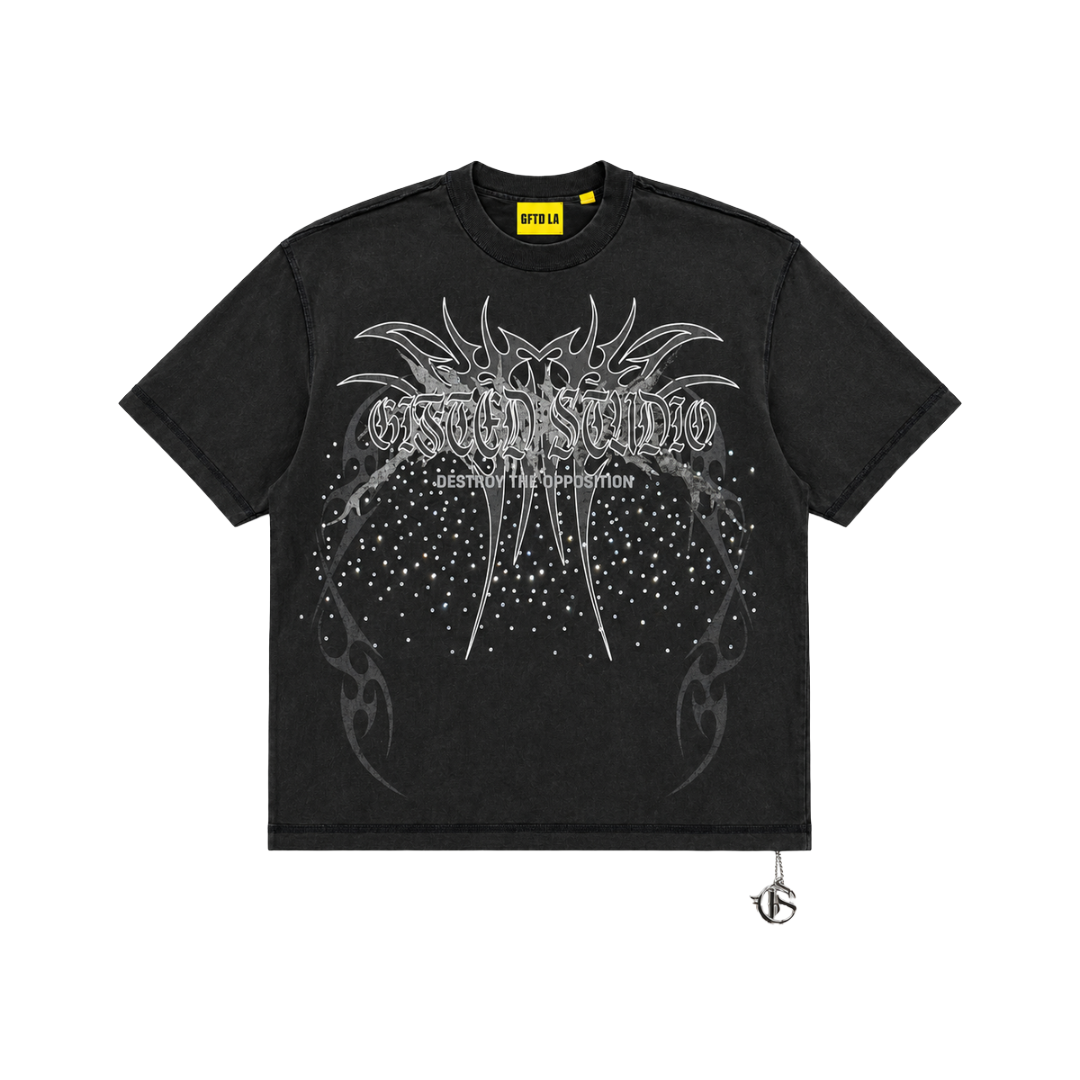 GFTD LA| DESTROY BLACK TEE