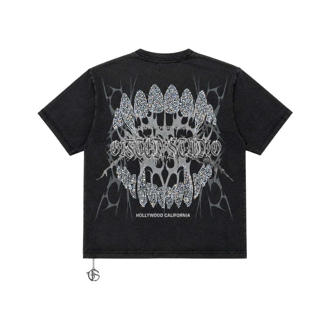 GFTD LA| DESTROY BLACK TEE