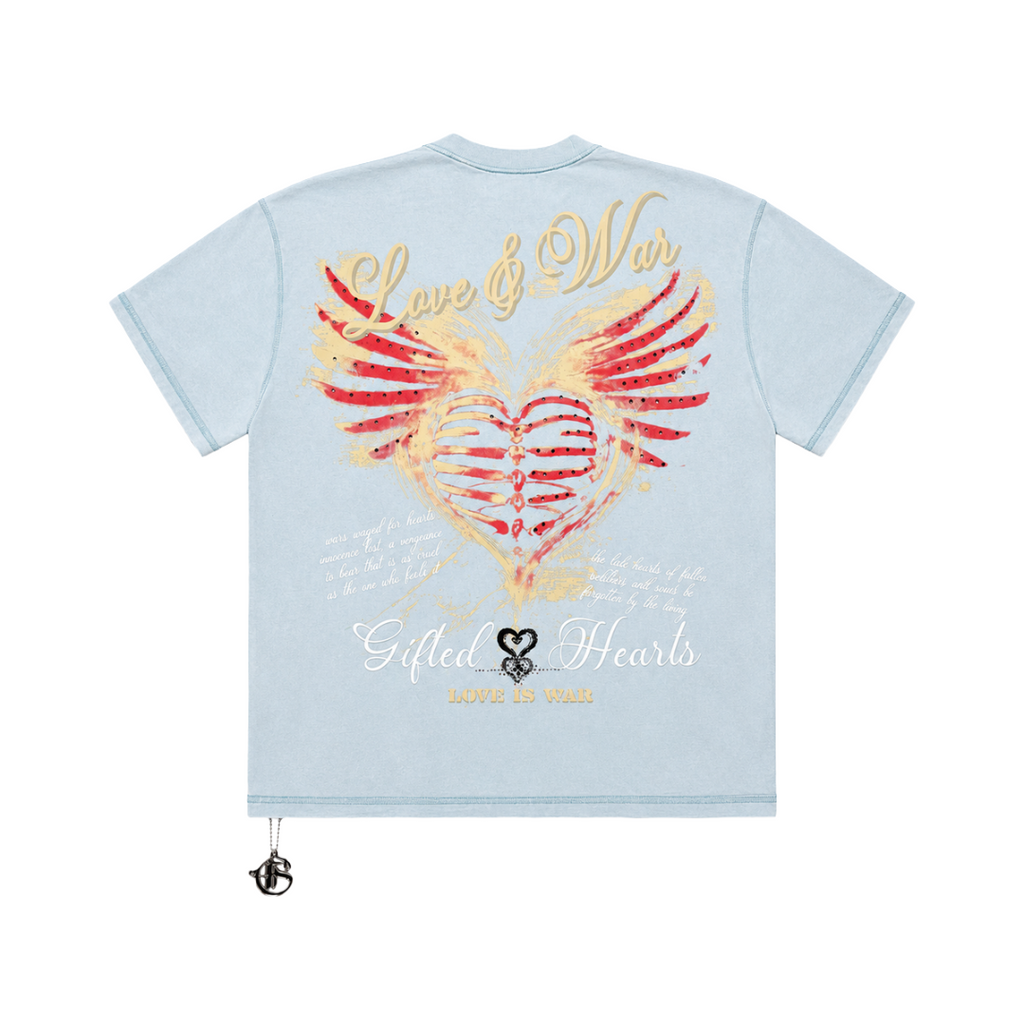 GFTD LA| HEART TEE BLUE