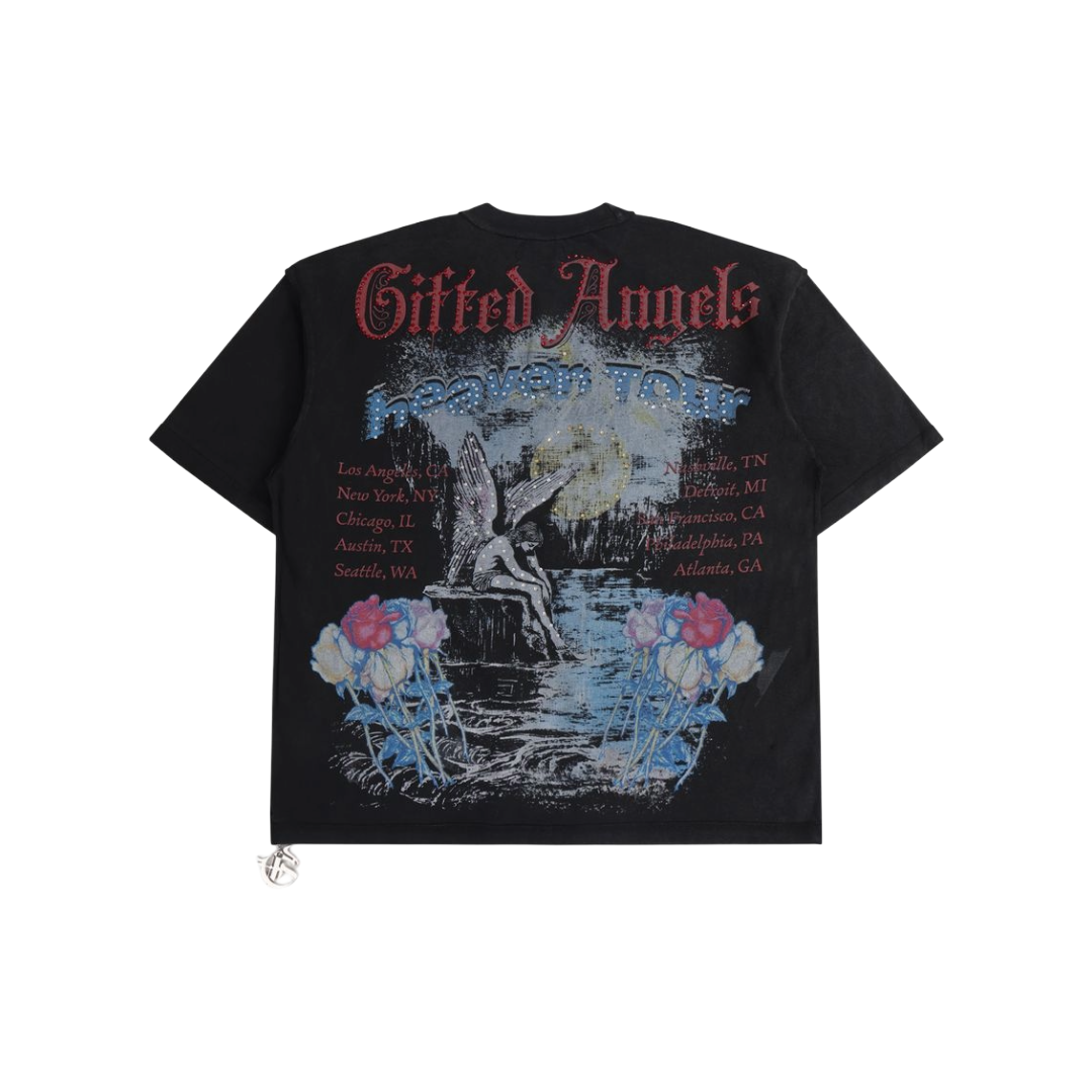GFTD LA| ANGELS BLACK TEE