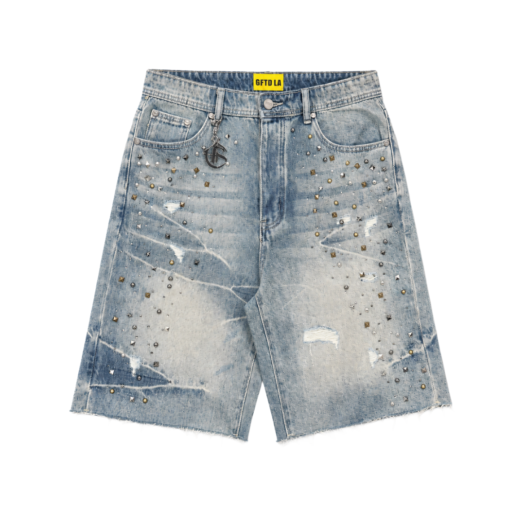 GFTD LA| DREAMS DENIM SHORTS MEDIUM WASH