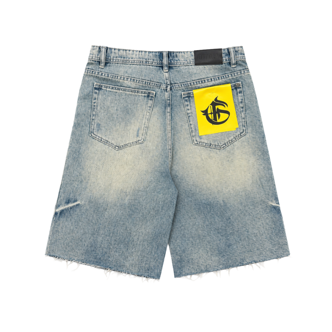 GFTD LA| DREAMS DENIM SHORTS MEDIUM WASH