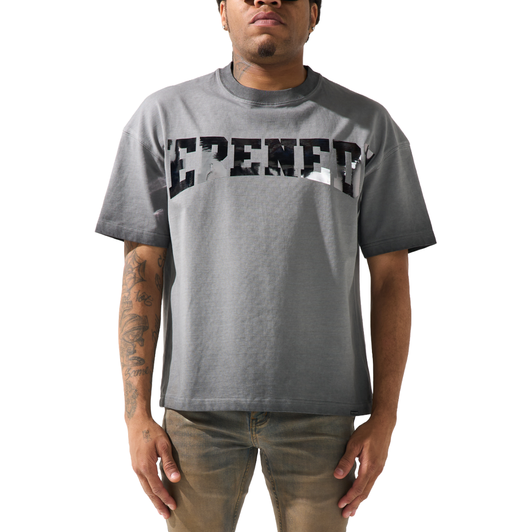 SERENEDE| DYNASTY CHARCOAL TEE