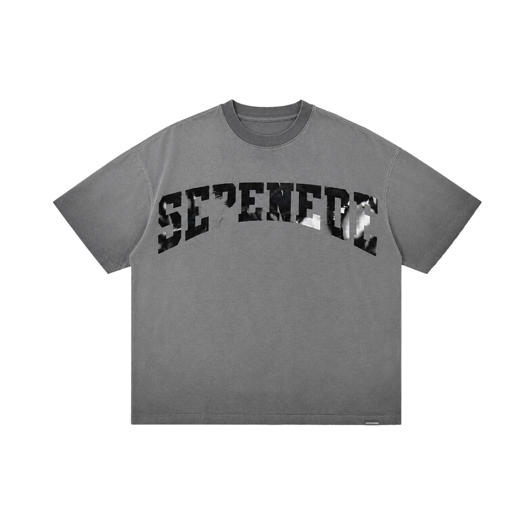 SERENEDE| DYNASTY CHARCOAL TEE