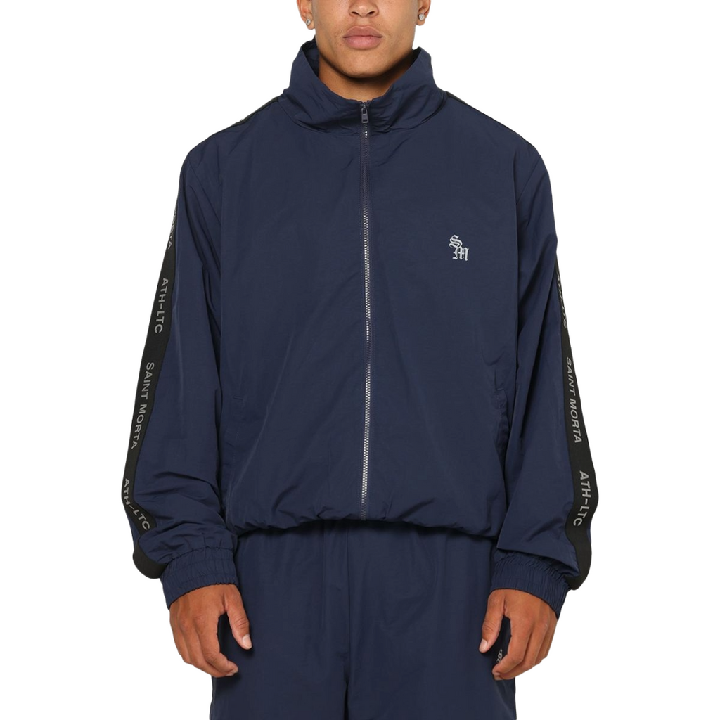 SAINT MORTA| ATHLETIC ZIP JACKET NAVY