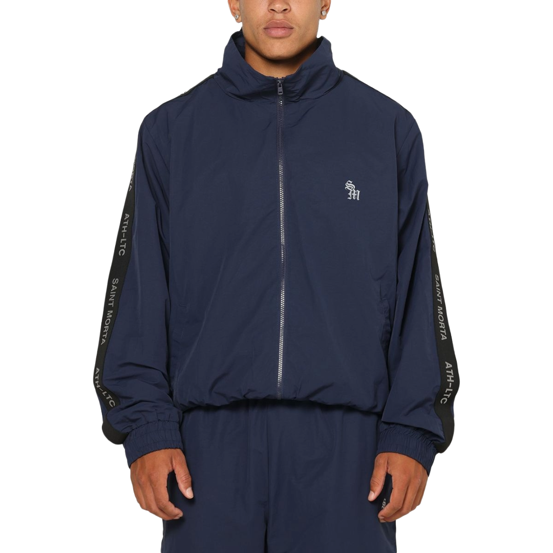SAINT MORTA| ATHLETIC ZIP JACKET NAVY
