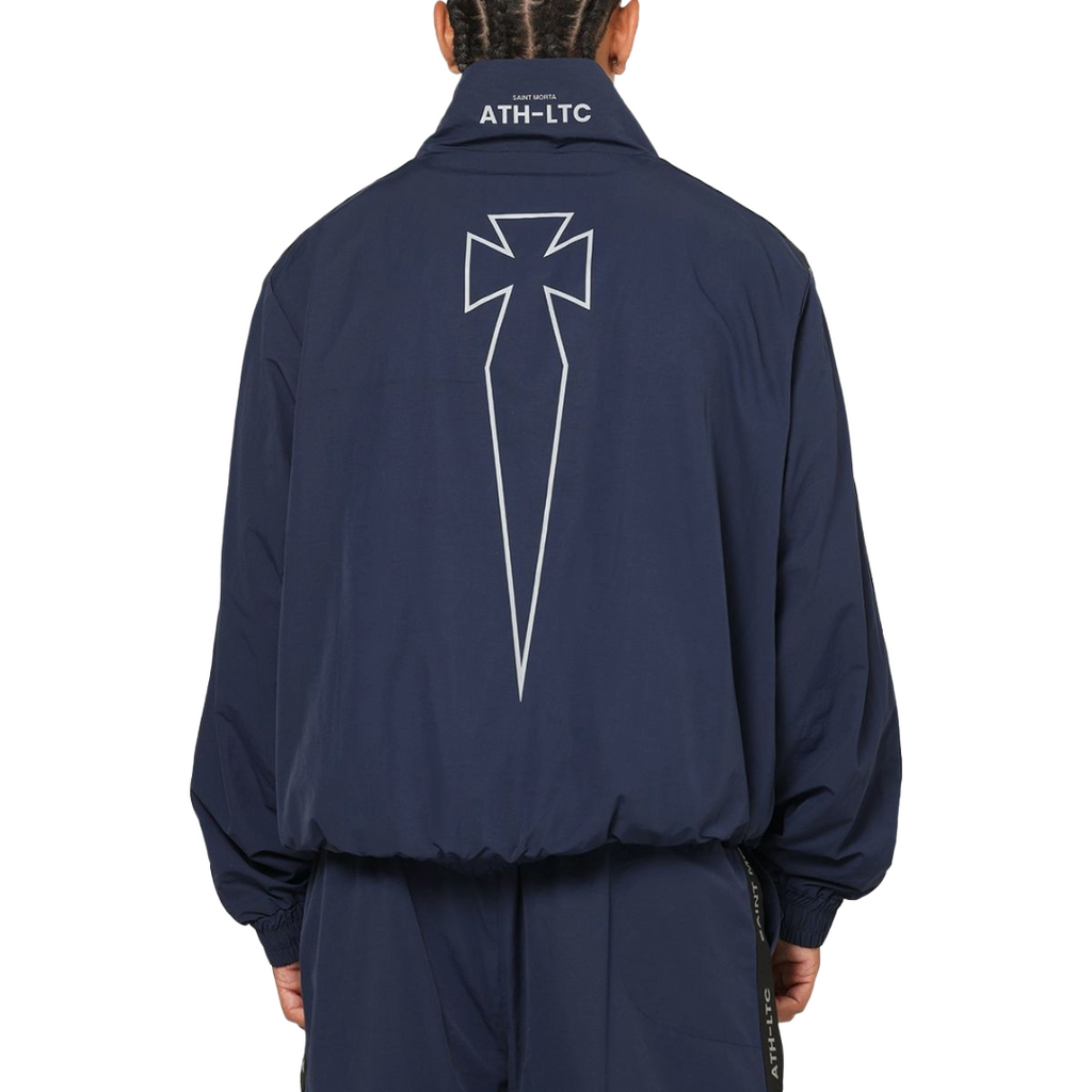 SAINT MORTA| ATHLETIC ZIP JACKET NAVY