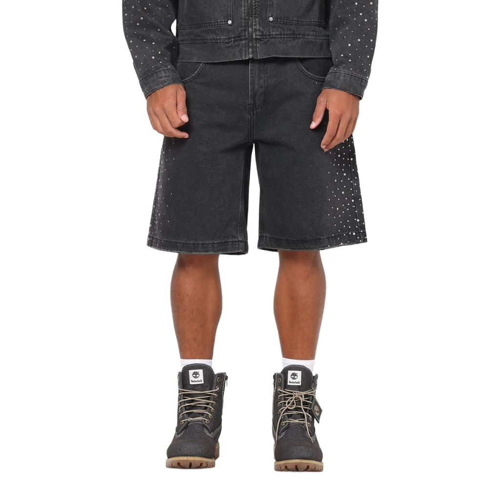 SAINT MORTA| AMPLUS DIVINE RIOT JORTS BLACK SHADOW