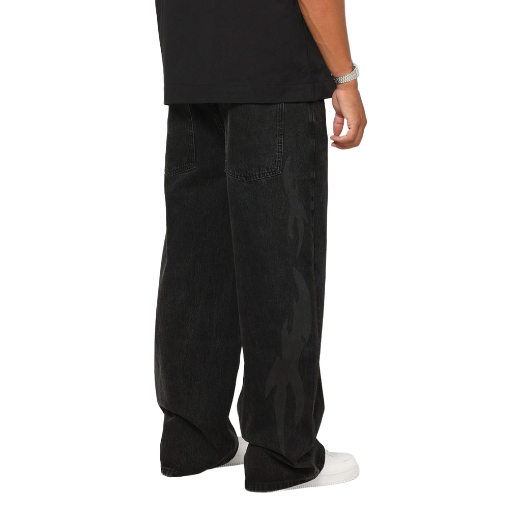SAINT MORTA| AMPLUS INFERNAL RINSE JEANS BLACK