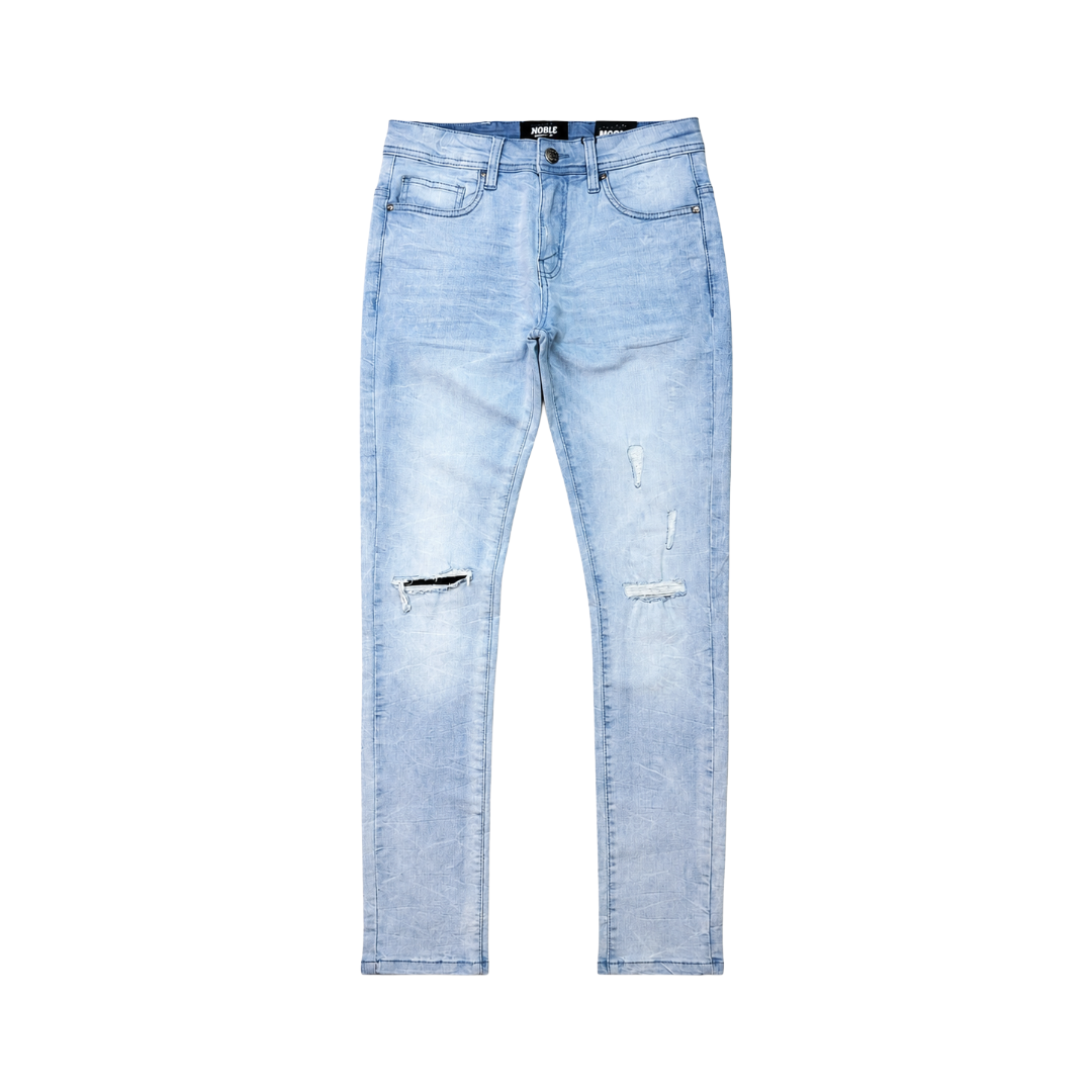 NOBLE| ESSENTIAL ICE WASH JEANS