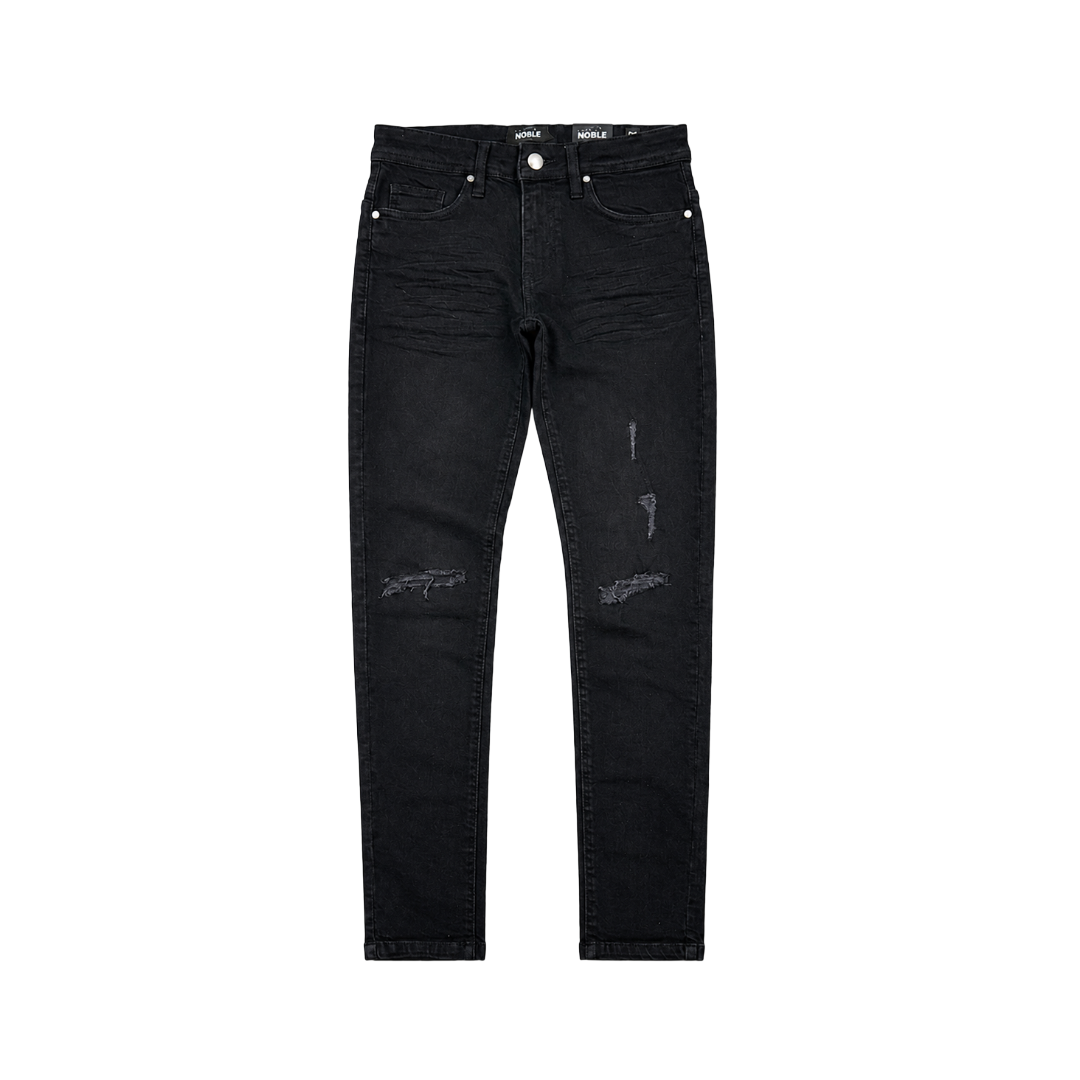 NOBLE| ESSENTIAL JEANS BLACK