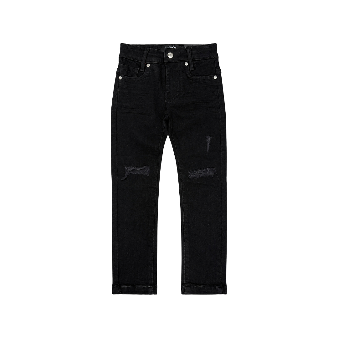 NOBLE| KIDS ESSENTIAL BLACK JEANS
