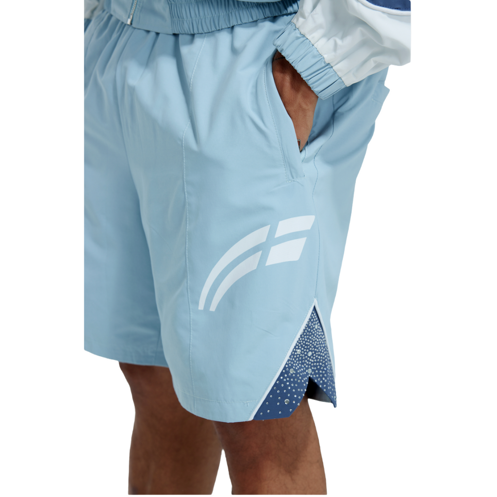 RVS LABS| ASTRAL SHORTS STEEL BLUE/ POWDER BLUE
