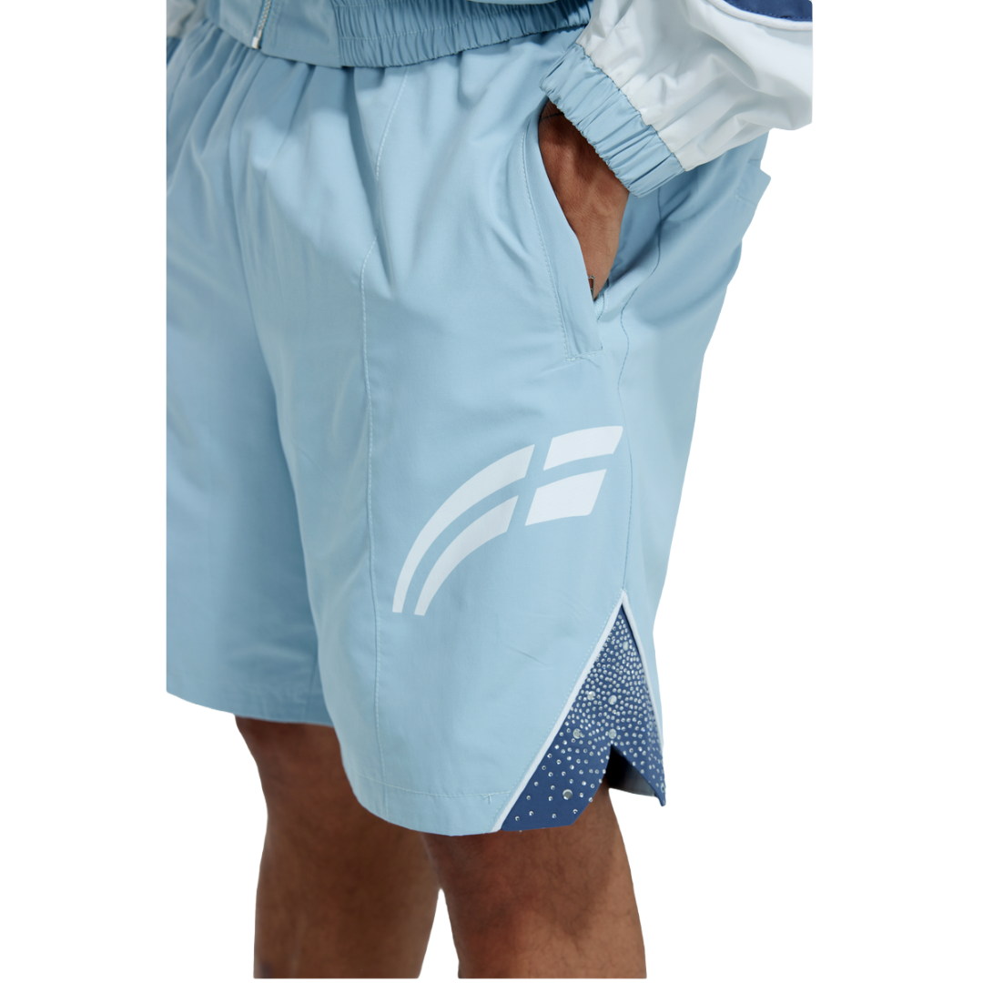 RVS LABS| ASTRAL SHORTS STEEL BLUE/ POWDER BLUE