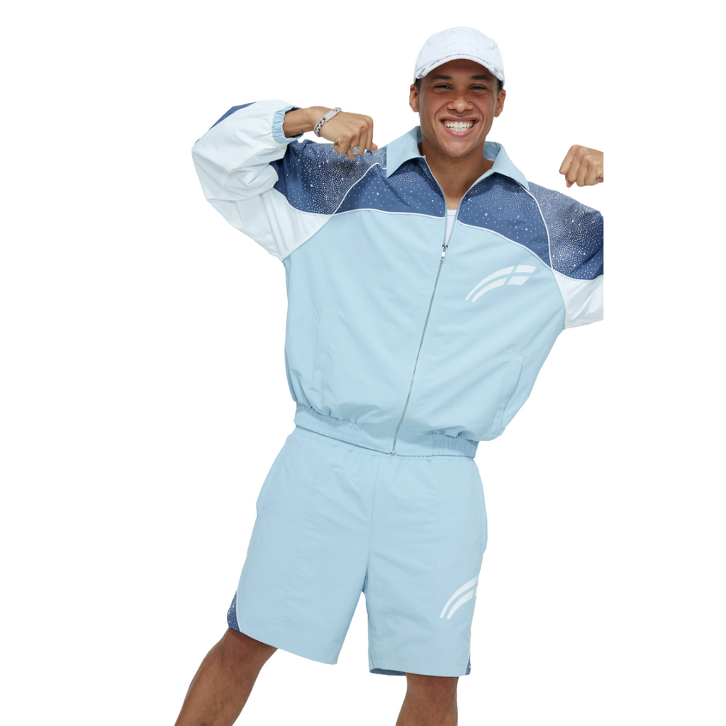 RVS LABS| ASTRAL SHORTS STEEL BLUE/ POWDER BLUE