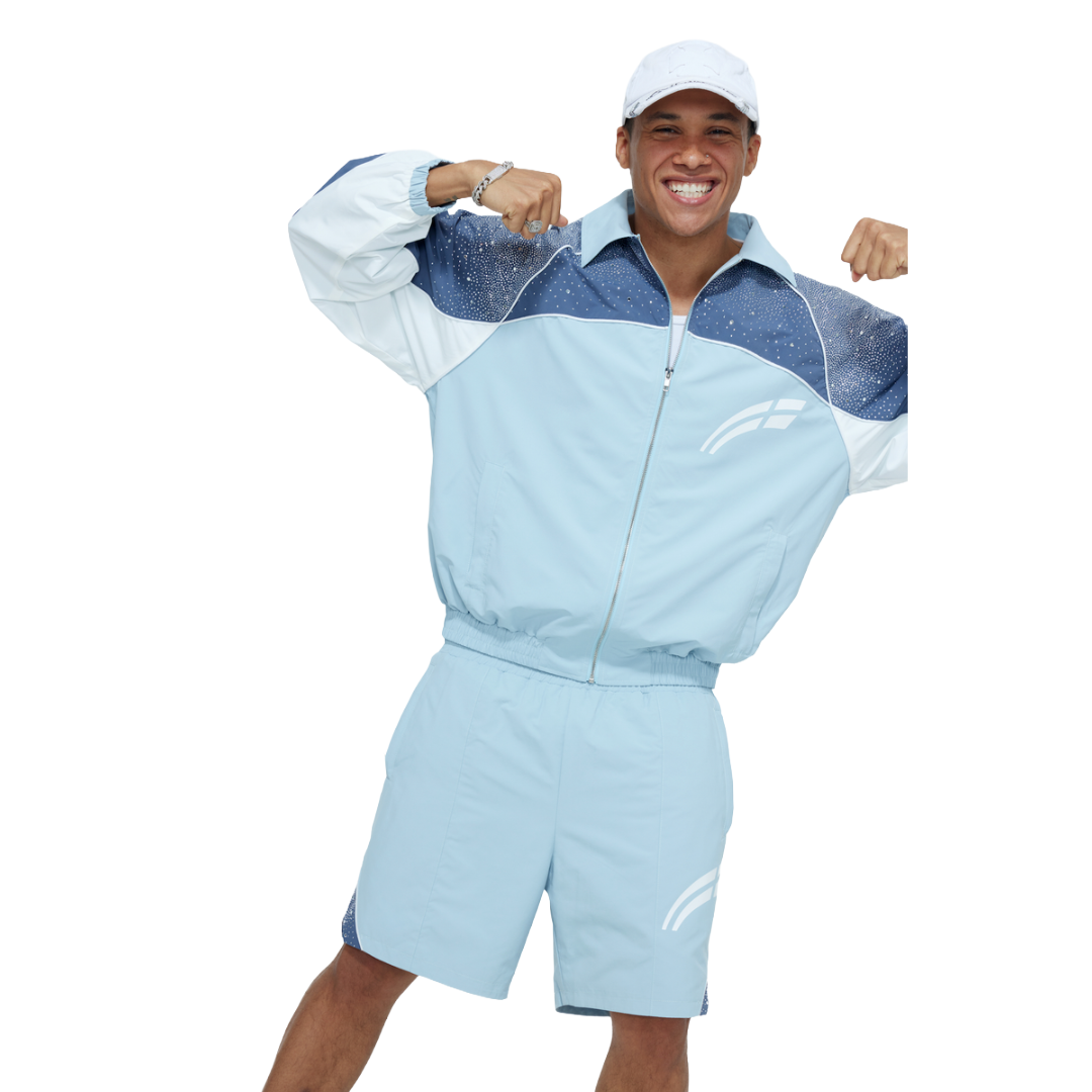 RVS LABS| ASTRAL SHORTS STEEL BLUE/ POWDER BLUE