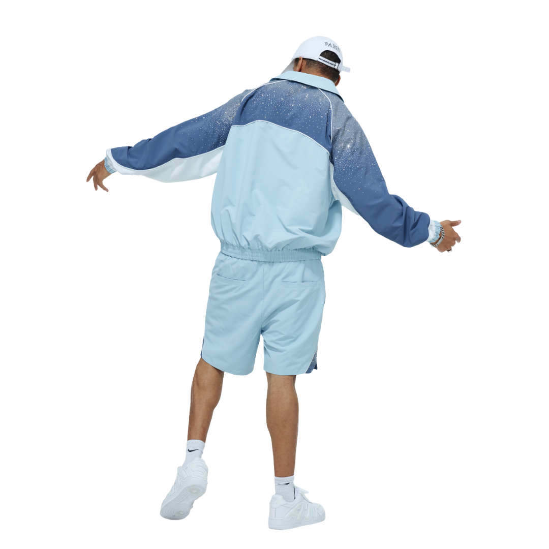RVS LABS| ASTRAL SHORTS STEEL BLUE/ POWDER BLUE