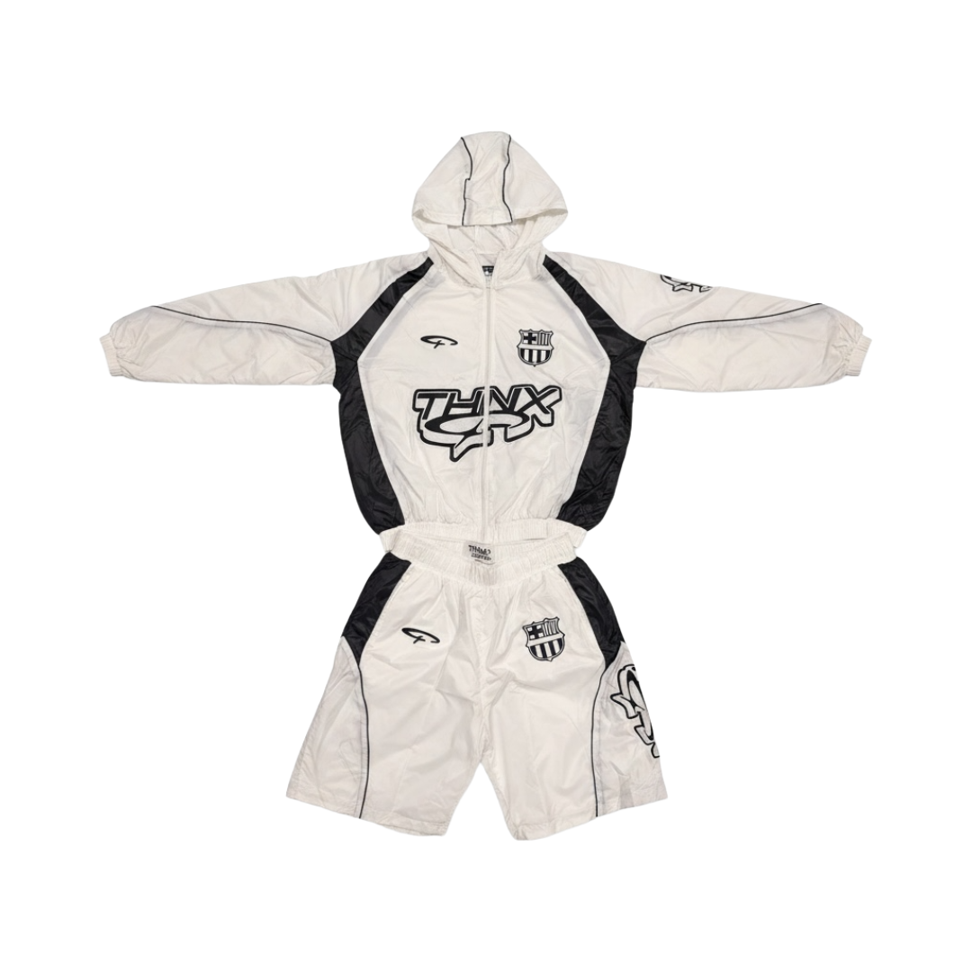 THNX FOR NOTHING| EURO SHORT SET WHITE