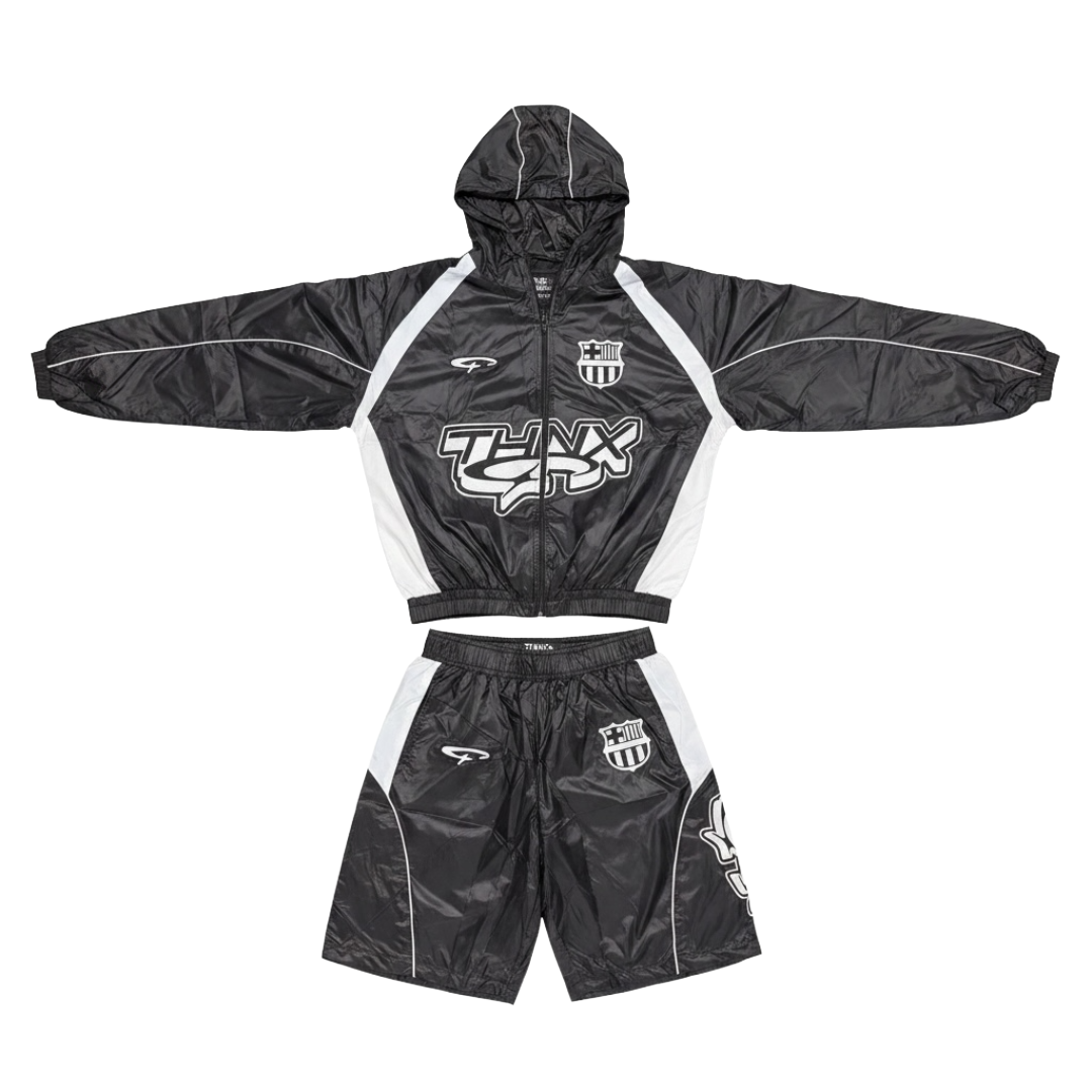 THNX FOR NOTHING| EURO SHORT SET BLACK
