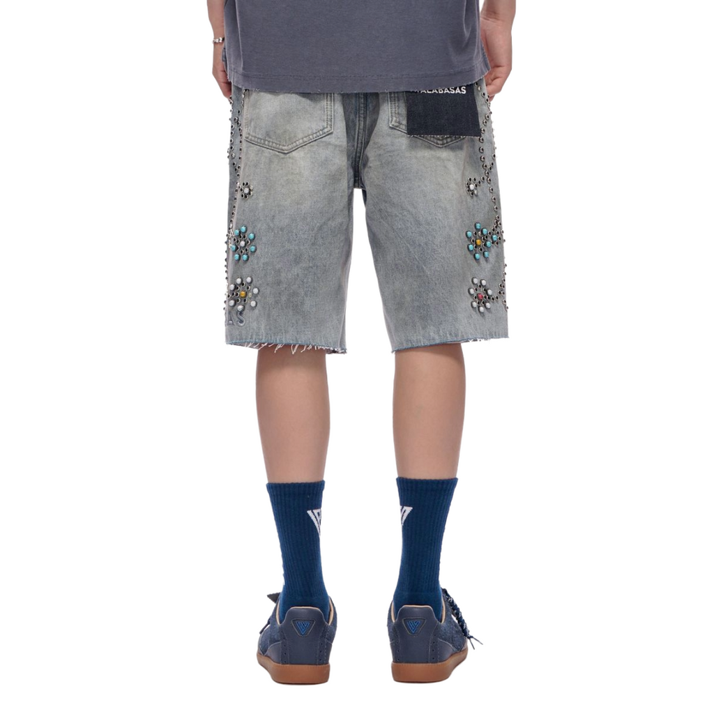 VALABASAS| MUSE DENIM SHORTS LIGHT DIRTY WASH