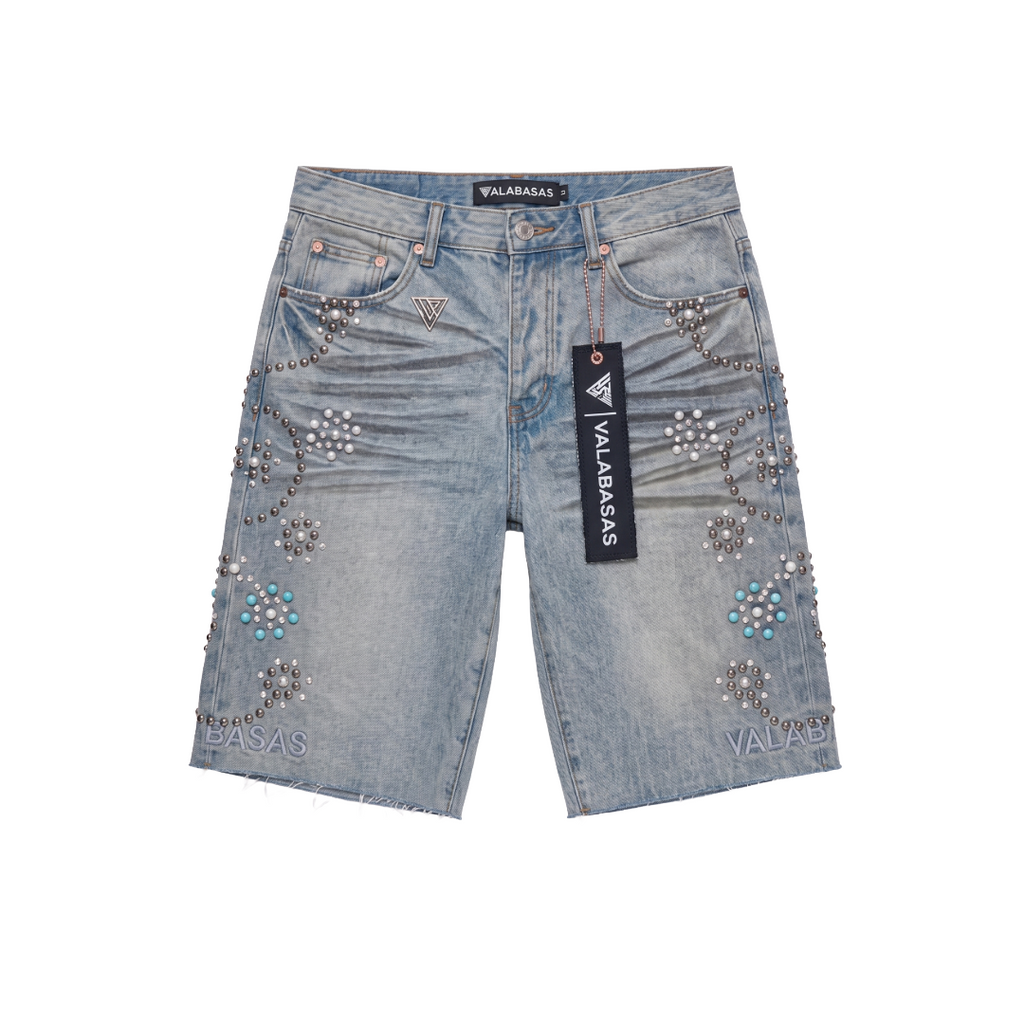 VALABASAS| MUSE DENIM SHORTS LIGHT DIRTY WASH