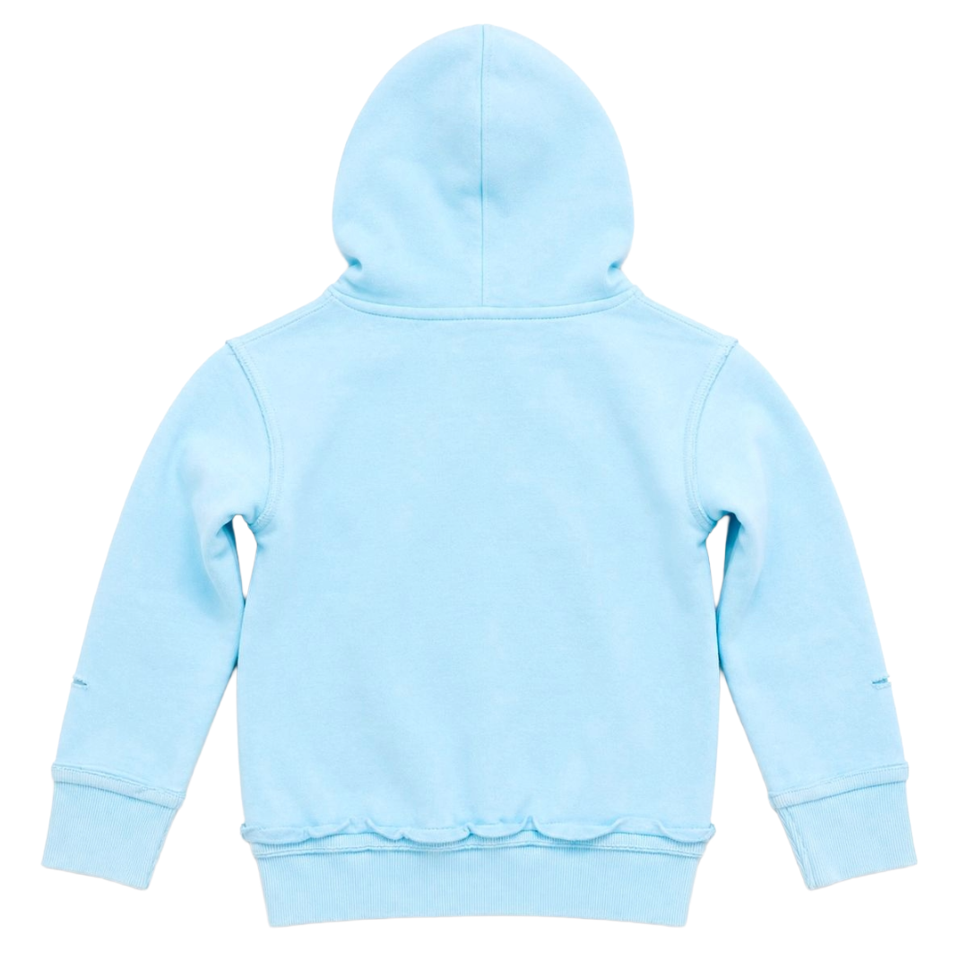 LEGACY KIDS ZIP UP HOODIE - SKY BLUE