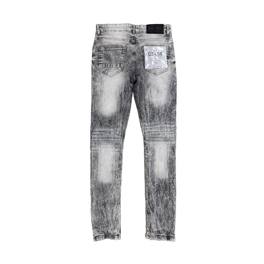 DZSTAR| GREY BLEACH JEANS