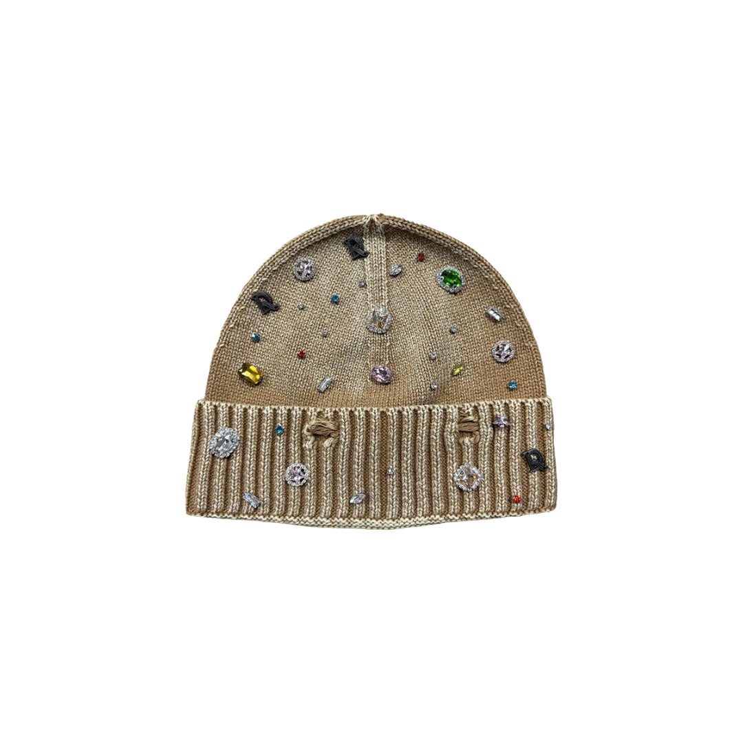 DRY ROT| GEM BEANIE TAN