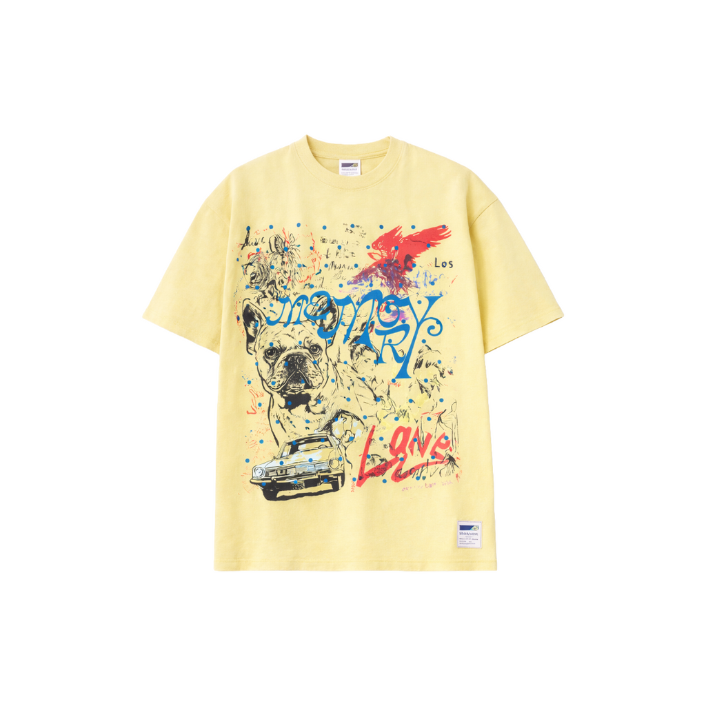 MEMORY LANE| BORED IN CLASS TEE FADED SUNFLOWER