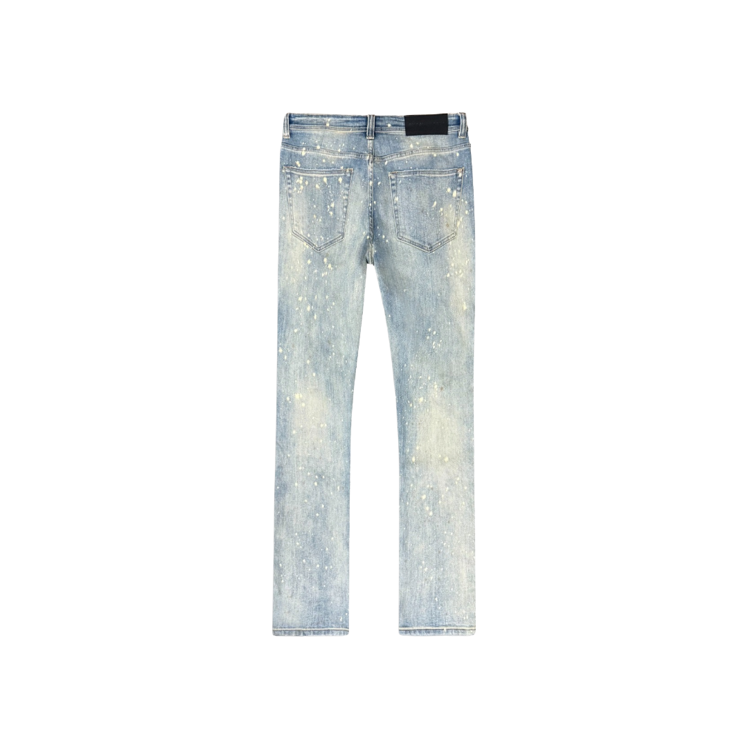 GHST WRLD| STATIC SKINNY JEANS BLEACH WASH