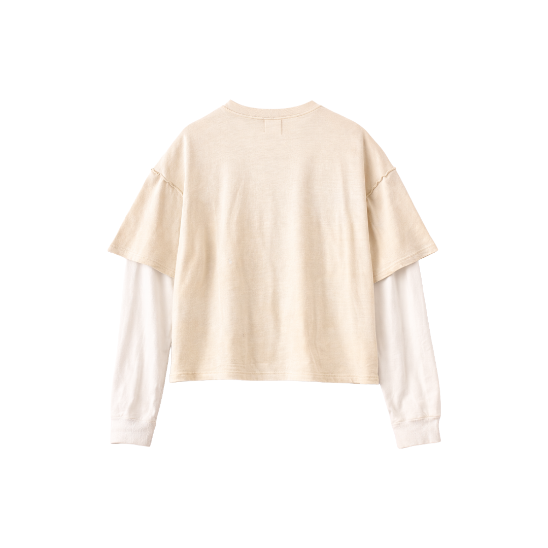 DSM| HOT AS HELL TEE ANTIQUE WHITE