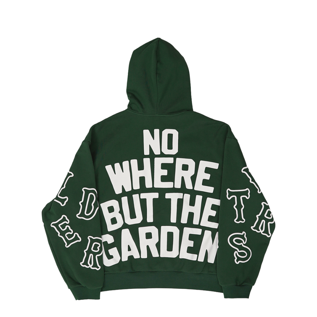 RED LETTERS| AT THE GARDEN V2 SCATTERED ZIP UP HOODIE