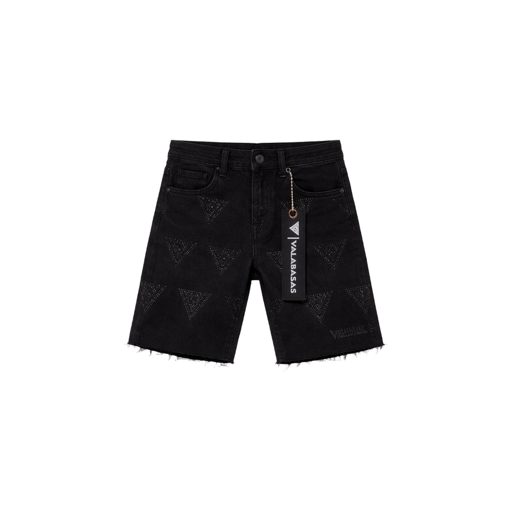 VALABASAS| KIDS PALACE DENIM SHORTS