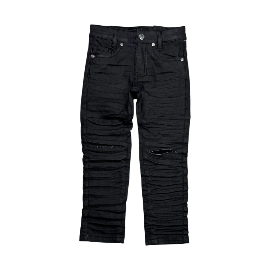NOBLE| KIDS ESSENTIAL GREY WAX JEANS