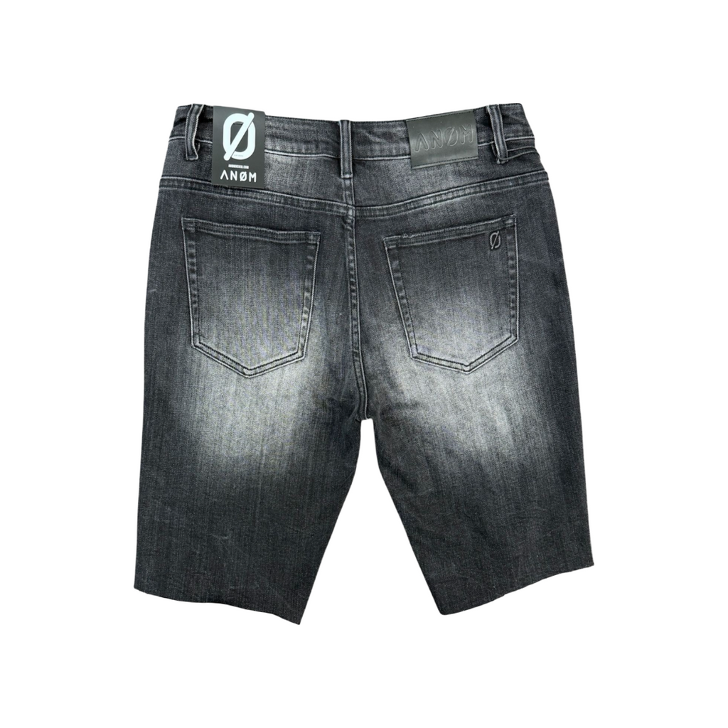 ANOM| APEX DENIM SHORTS BLACK WASH