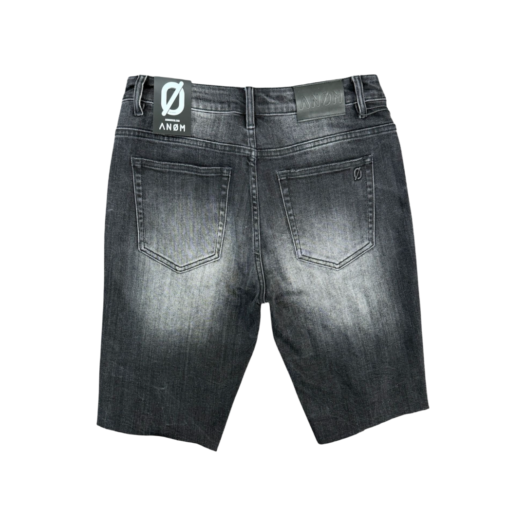 ANOM| APEX DENIM SHORTS BLACK WASH