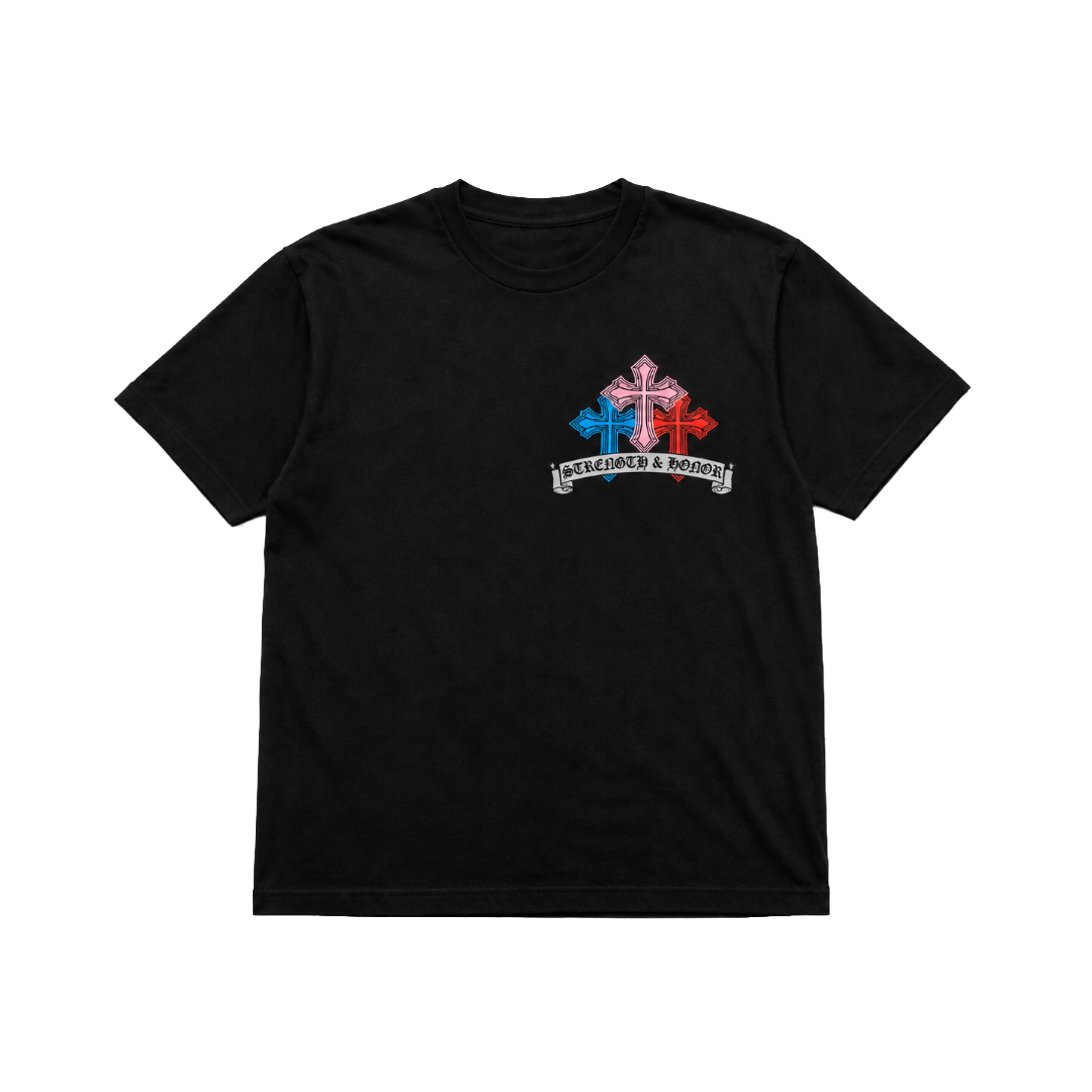 FWRD| KIDS TEMPLAR TEE BLACK