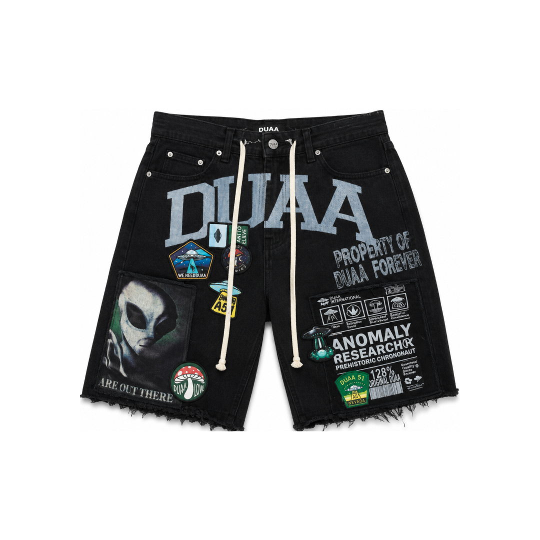 DUAA| UFO BLUE SHORT