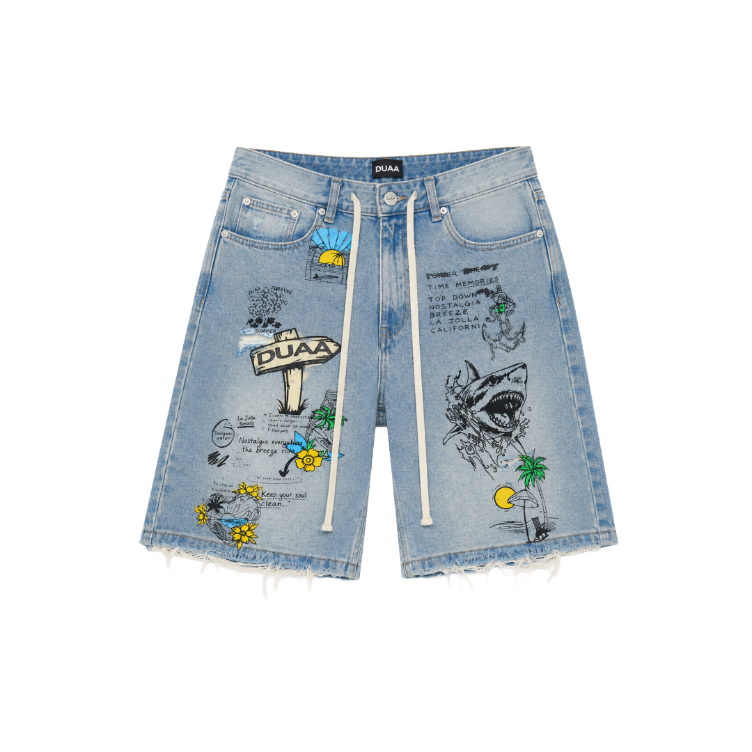 DUAA| SURF DENIM SHORT
