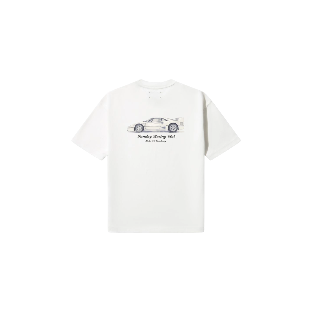 PAS DE MANACO| F40 WHITE TEE