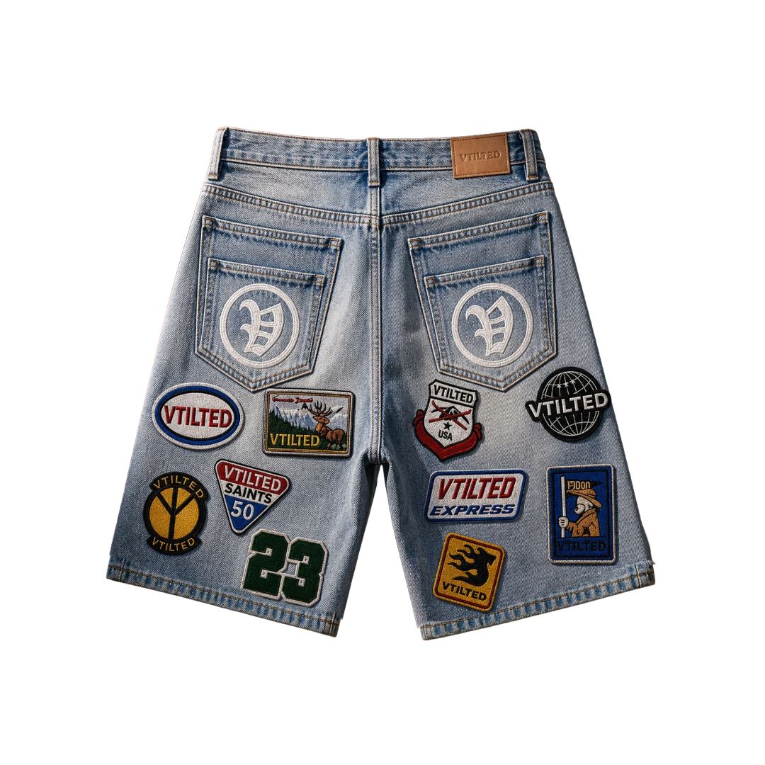 SCOUTS JORTS BLUE WASH