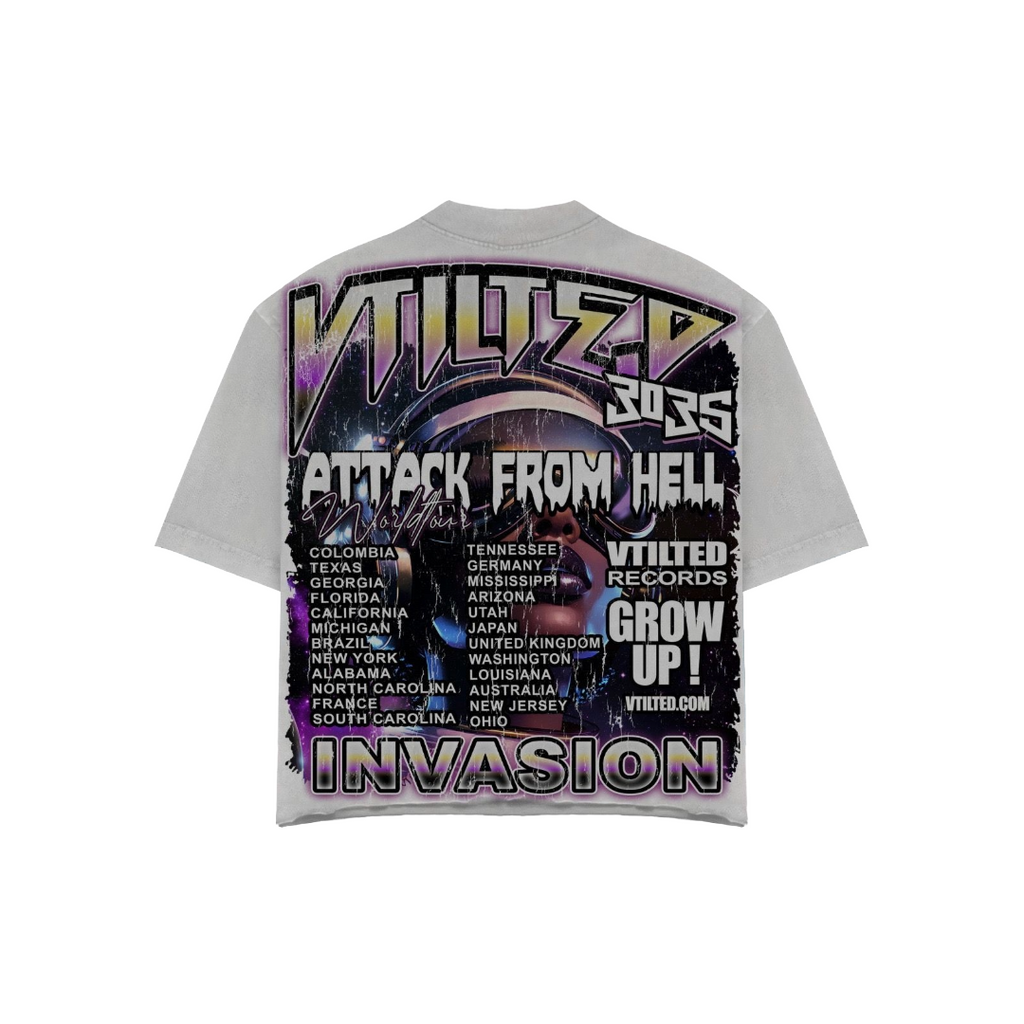 INFESTATION TEE GREY