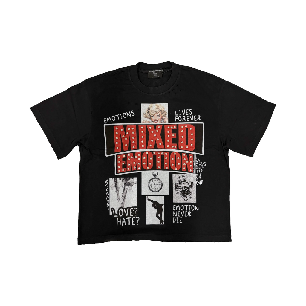 LOST IDENTITY TEE BLACK