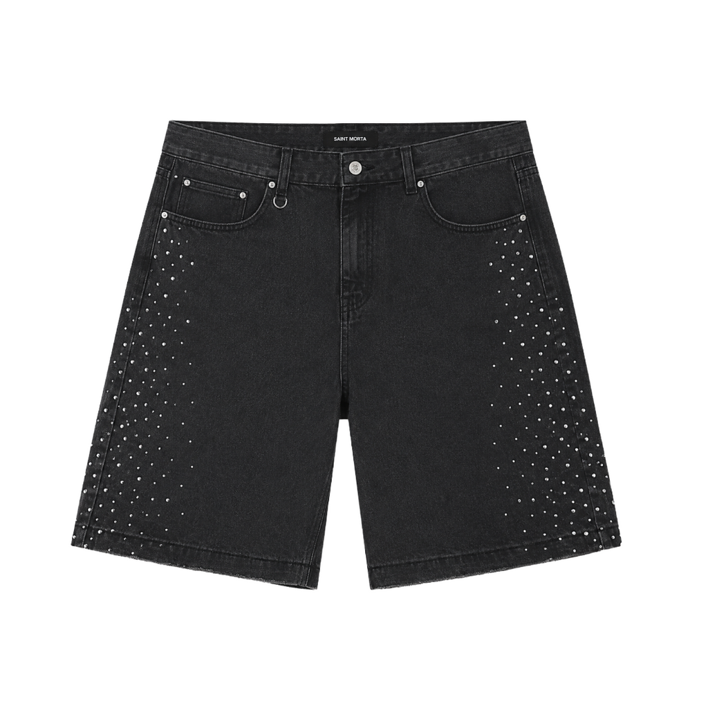 SAINT MORTA| AMPLUS DIVINE RIOT JORTS BLACK SHADOW