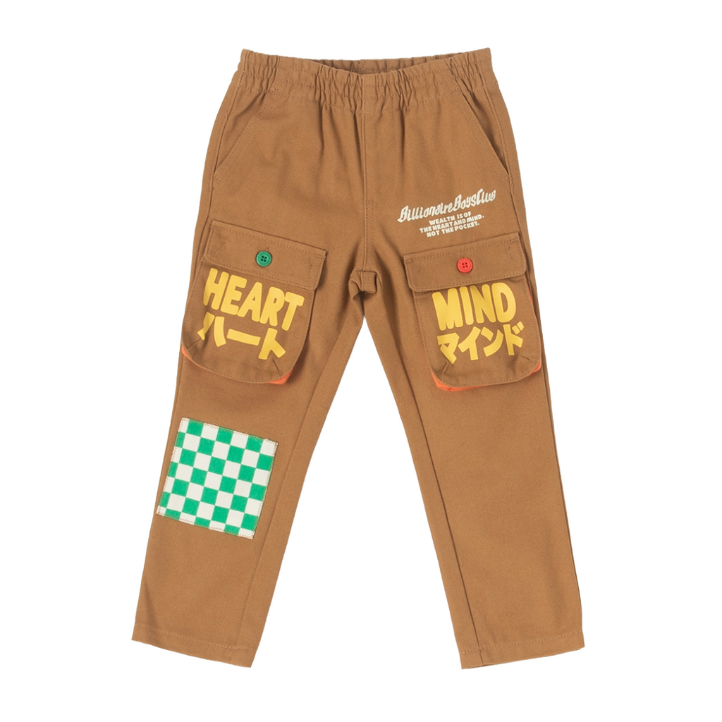 BILLIONAIRE BOYS CLUB| KIDS BB SAND BUNKER CARGO PANTS