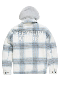 JORDAN CRAIG| SYIP HOODED FLANNEL SHACKET