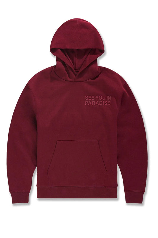 Jordan Craig| Paradise Tonal Pullover Hoodie Wine