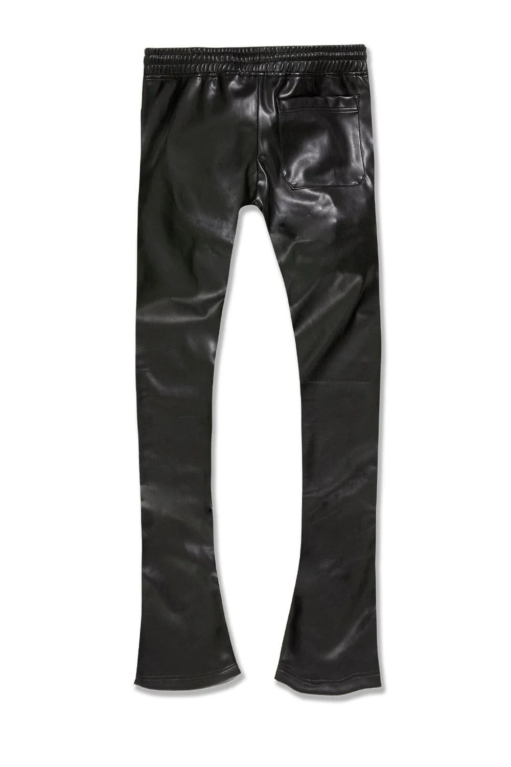 JORDAN CRAIG| THRILLER LEATHER STACKED PANTS