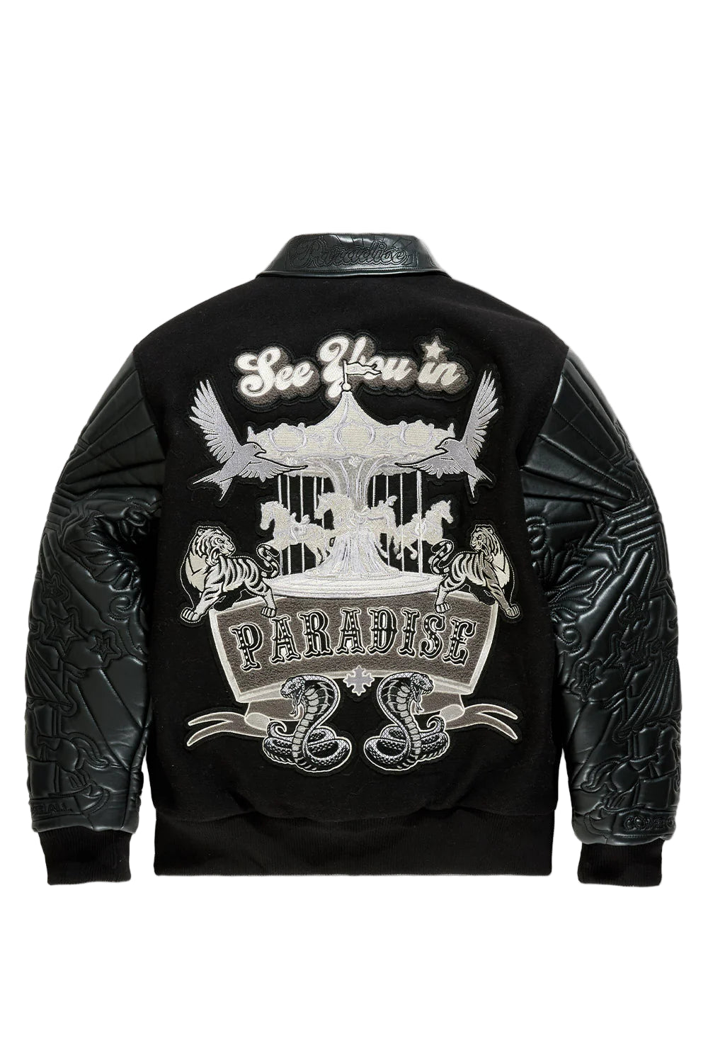 JORDAN CRAIG| SYIP SMOKE & MIRRORS VARSITY JACKET