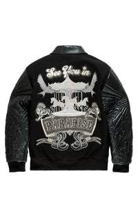 JORDAN CRAIG| SYIP SMOKE & MIRRORS VARSITY JACKET